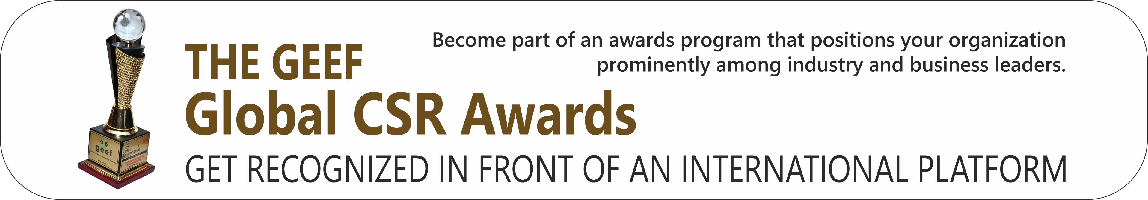Environmental Excellence Awards banner